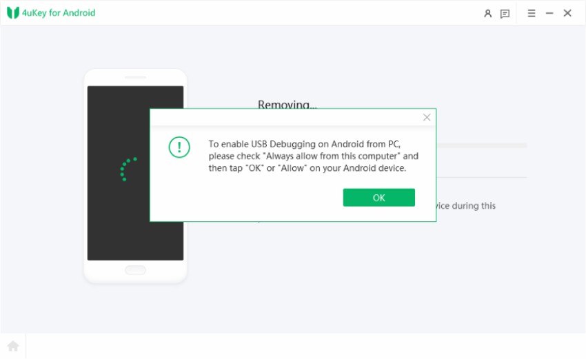 วิธี Bypass Google Account หลังรีเซ็ต Samsung-อนุญาต USB Debugging