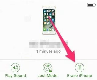 how to remove passcode from iphone 6 - erase iphone using icloud