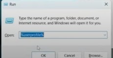 open userprofile