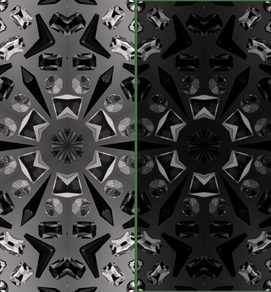 Black Kaleidoscope Wallpapers