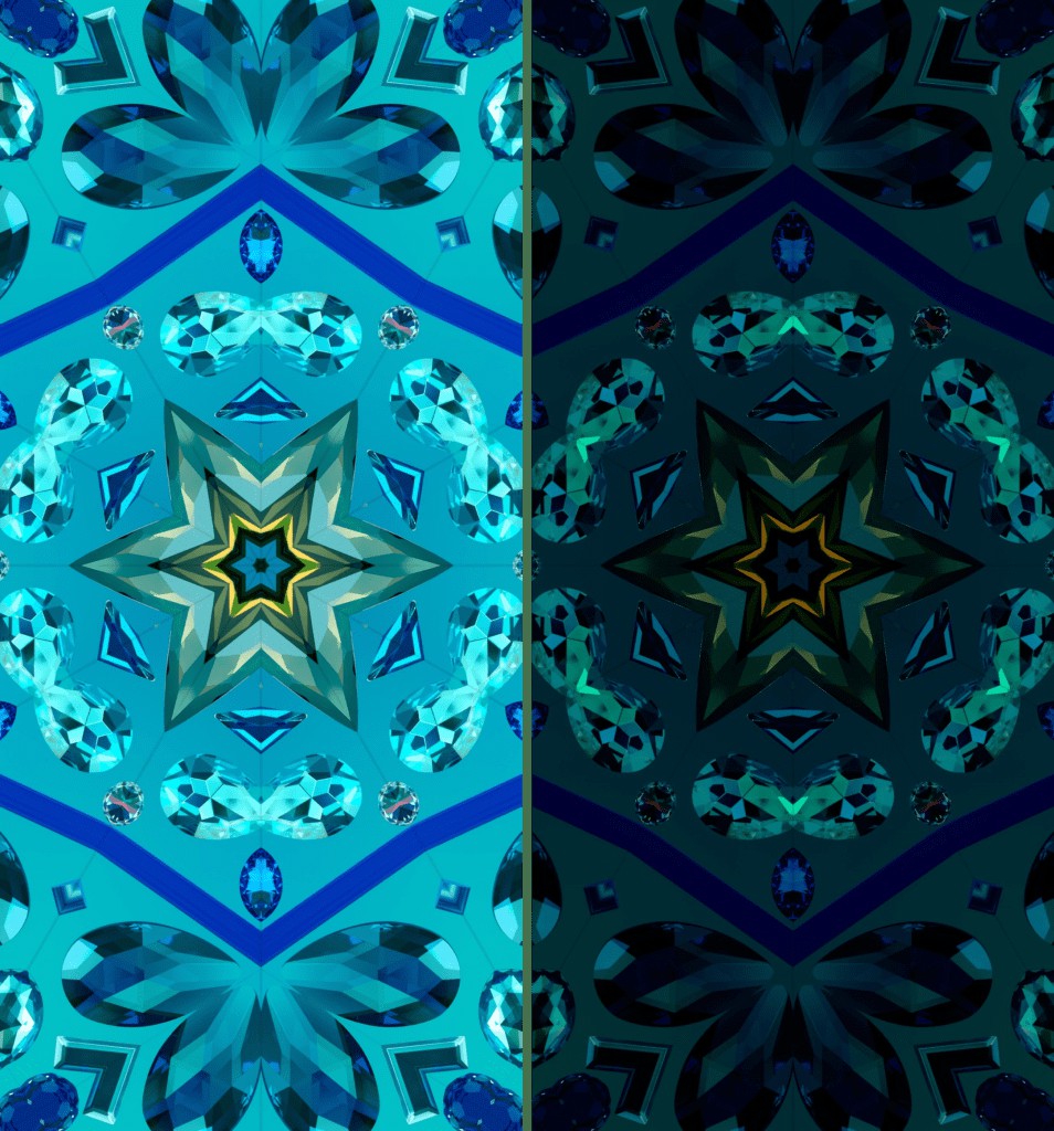 Blue Kaleidoscope Wallpapers