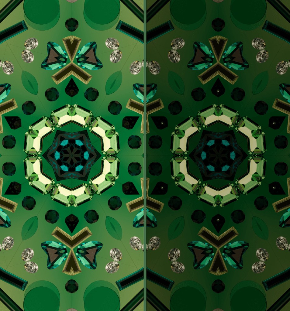 Green Kaleidoscope Wallpapers