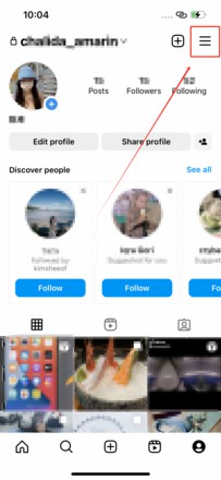 set up ig